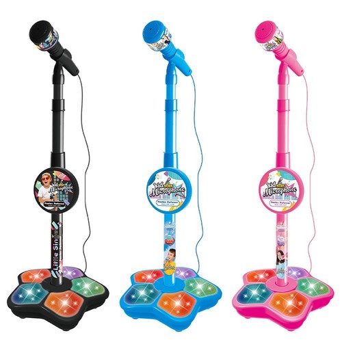 Musical microphone stand - microphone,