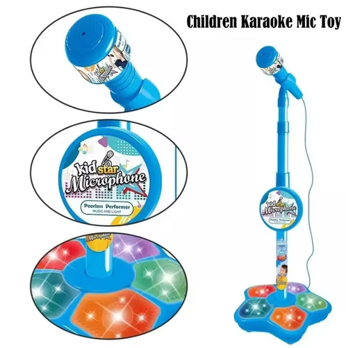 Kids karaoke microphone stand - microphone,