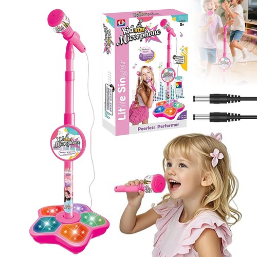 Kids karaoke microphone stand - microphone,