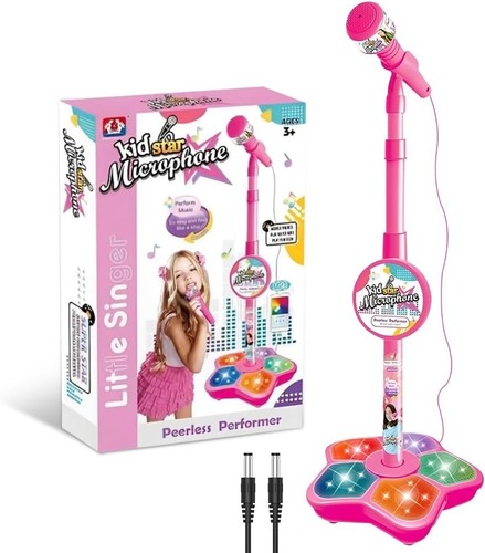 Kids karaoke microphone - karaoke, stand