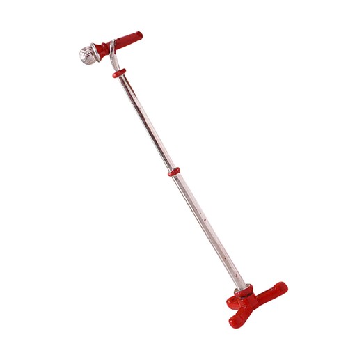 Toy microphone miniature - toy, stand