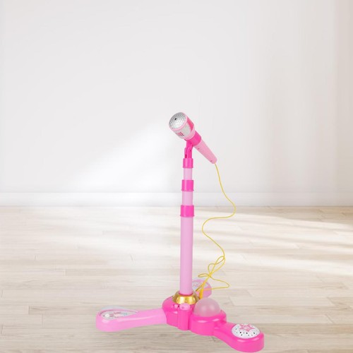 Kids microphone stand with - stand,