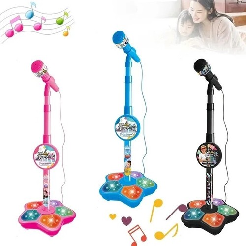 Pink kids microphone and - microphone,