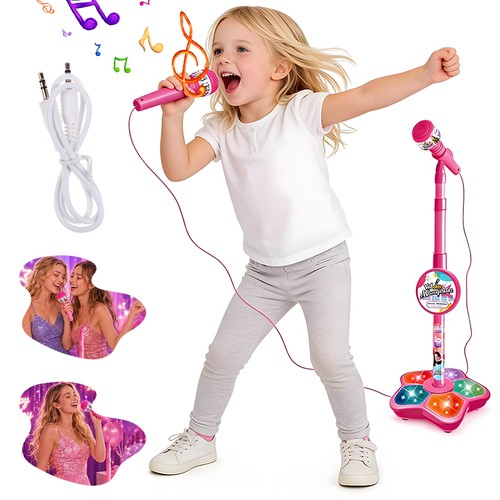 Kids microphone with stand - kids,