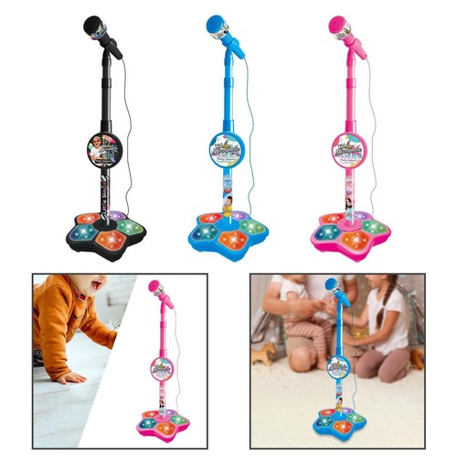 Toy microphone with stand - microphone,