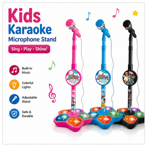Kids karaoke microphone stand - kids,