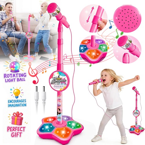 Kids karaoke microphone stand - karaoke,