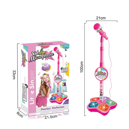 Kids microphone with stand - with,